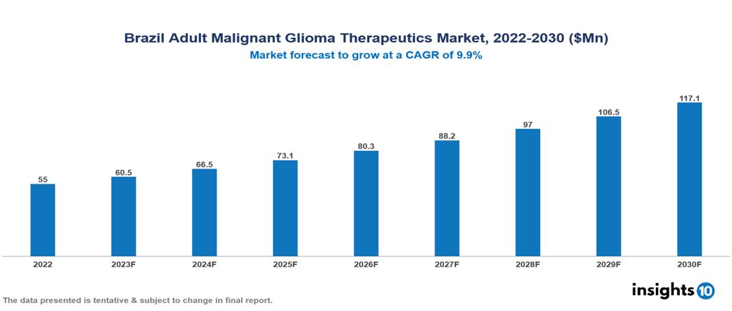 Brazil Adult Malignant Glioma Therapeutics Market Report 2022 to 2030