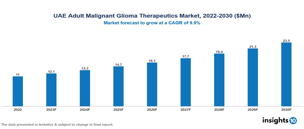 UAE Adult Malignant Glioma Therapeutics Market Report 2022 to 2030